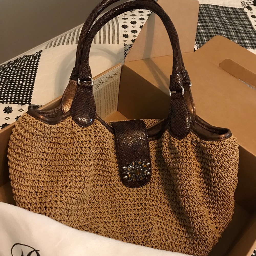 Brighton Straw Handbag